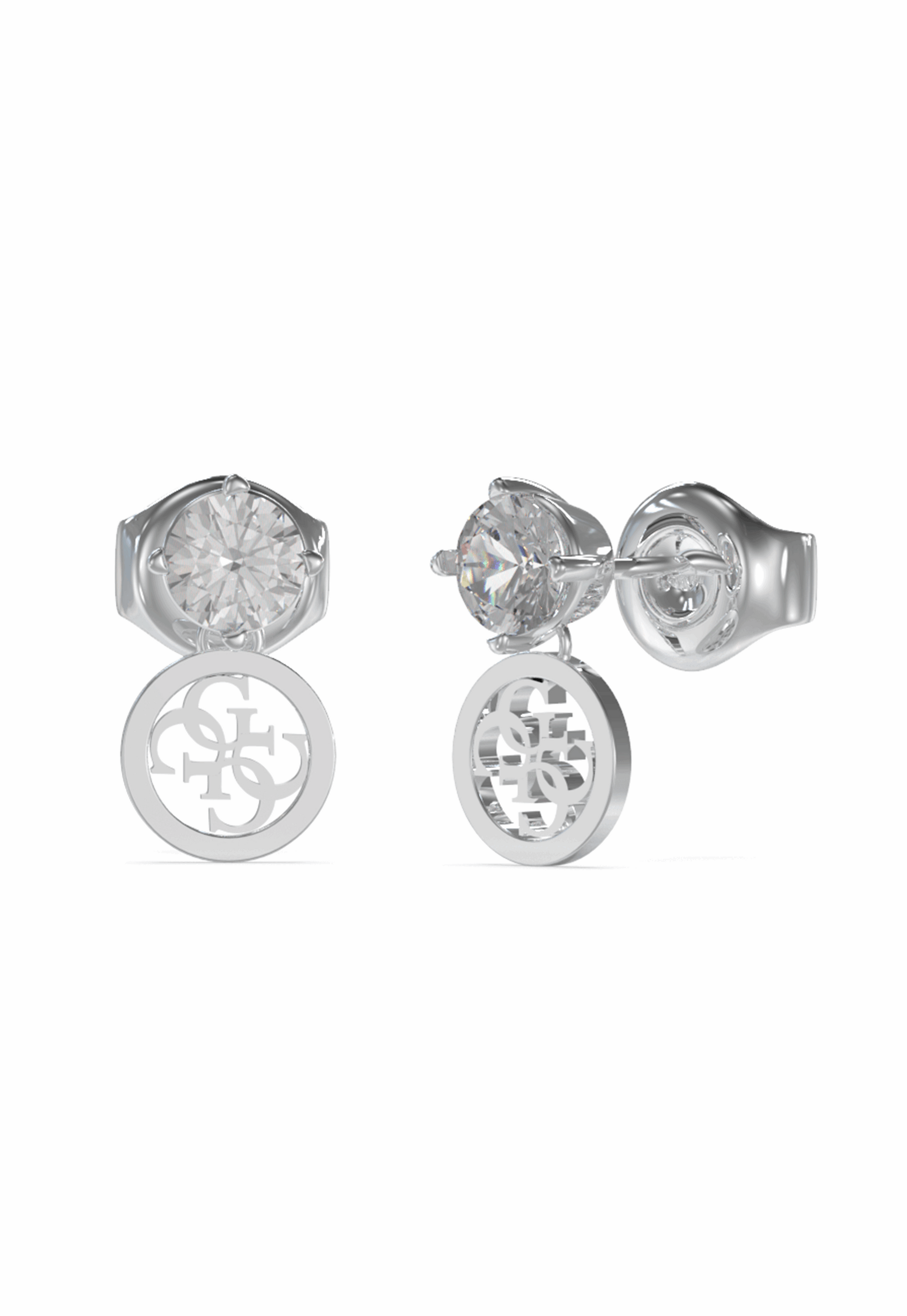 Guess Jewelry - JUBE02154JWRHT/U Earrings Steel silver For Ladies