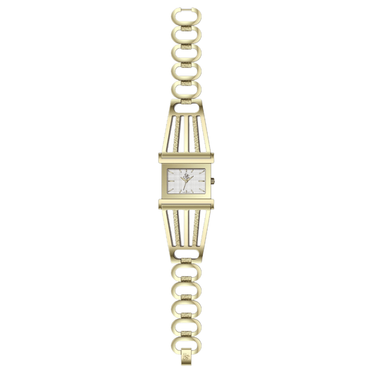 REYS Women's Gold and Silver Stainless Steel Watch - R2038-GS