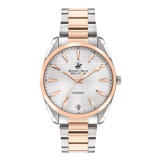 Beverly Hills Polo Club Women's Analog Silver Dial Watch BP3338X.530