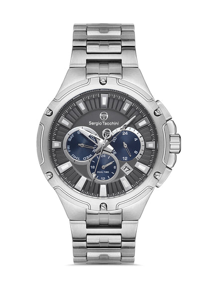 Sergio Tacchini ST.1.10336-2 Heritech - Men's Stainless Steel Watch Gray Dial