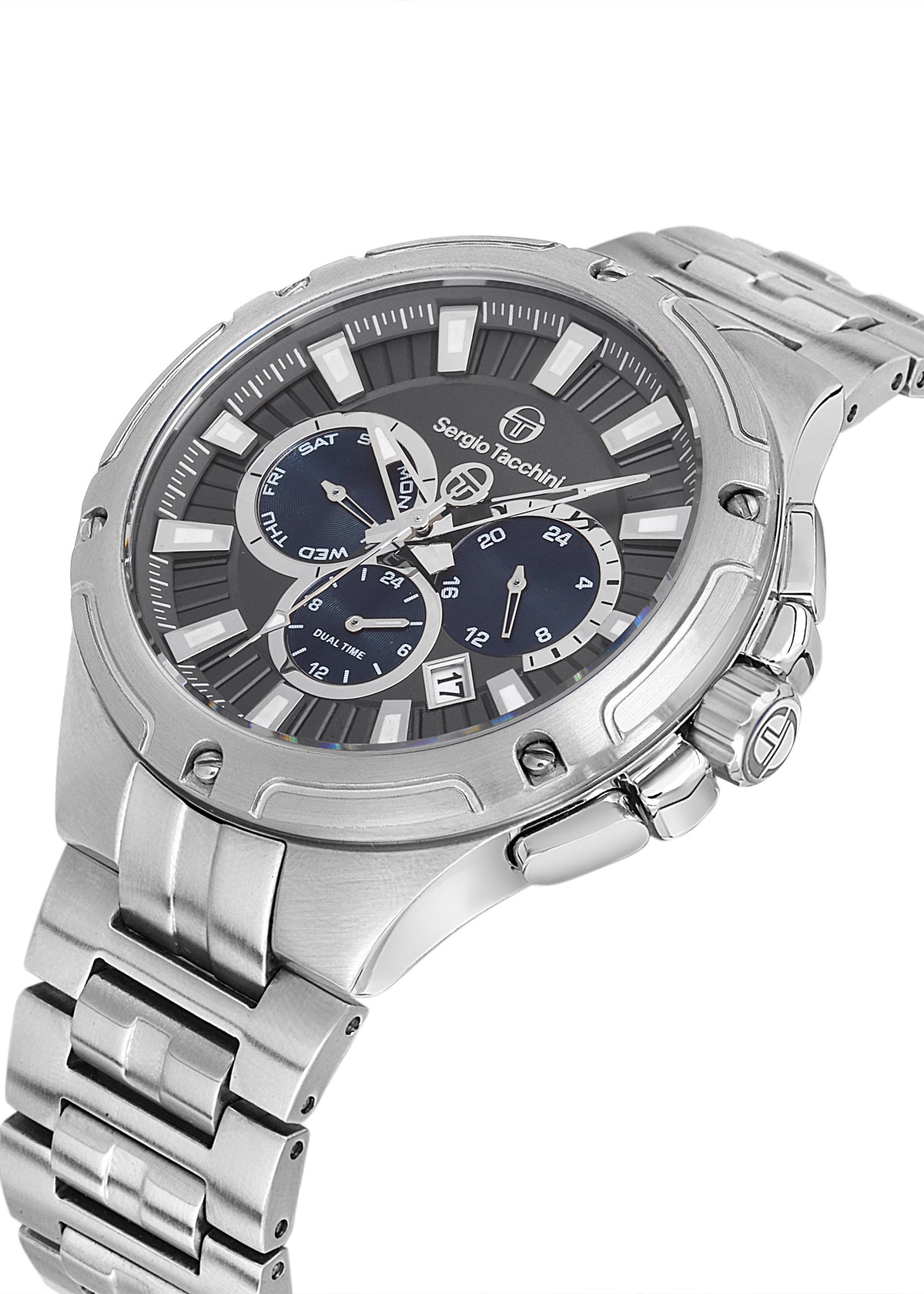 Sergio Tacchini ST.1.10336-2 Heritech - Men's Stainless Steel Watch Gray Dial