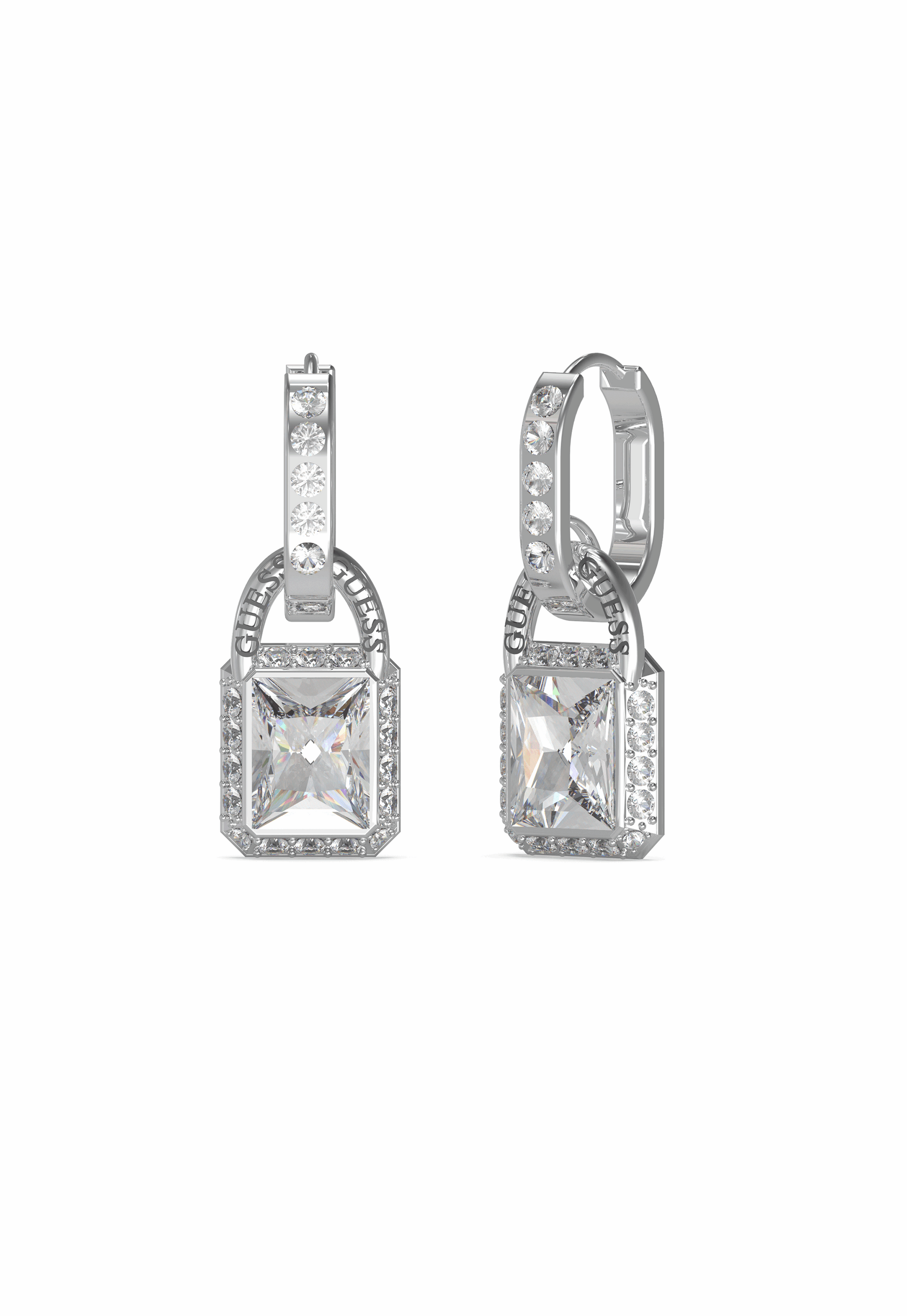 Guess Jewelry - JUBE02198JWRHT/U Earrings Steel silver For Ladies