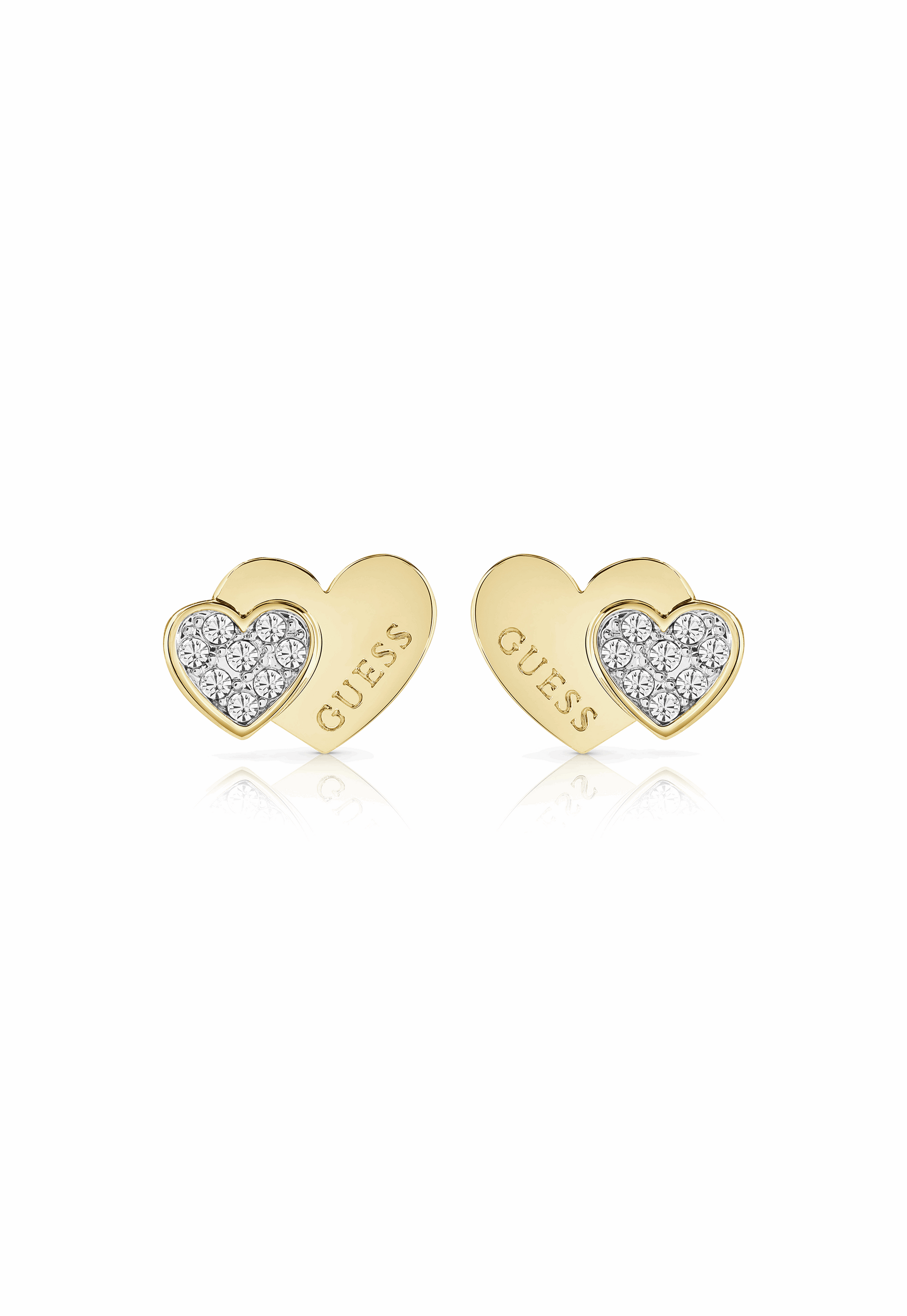 Guess Jewelry - JUBE02174JWYGT/U Earrings Steel gold For Ladies