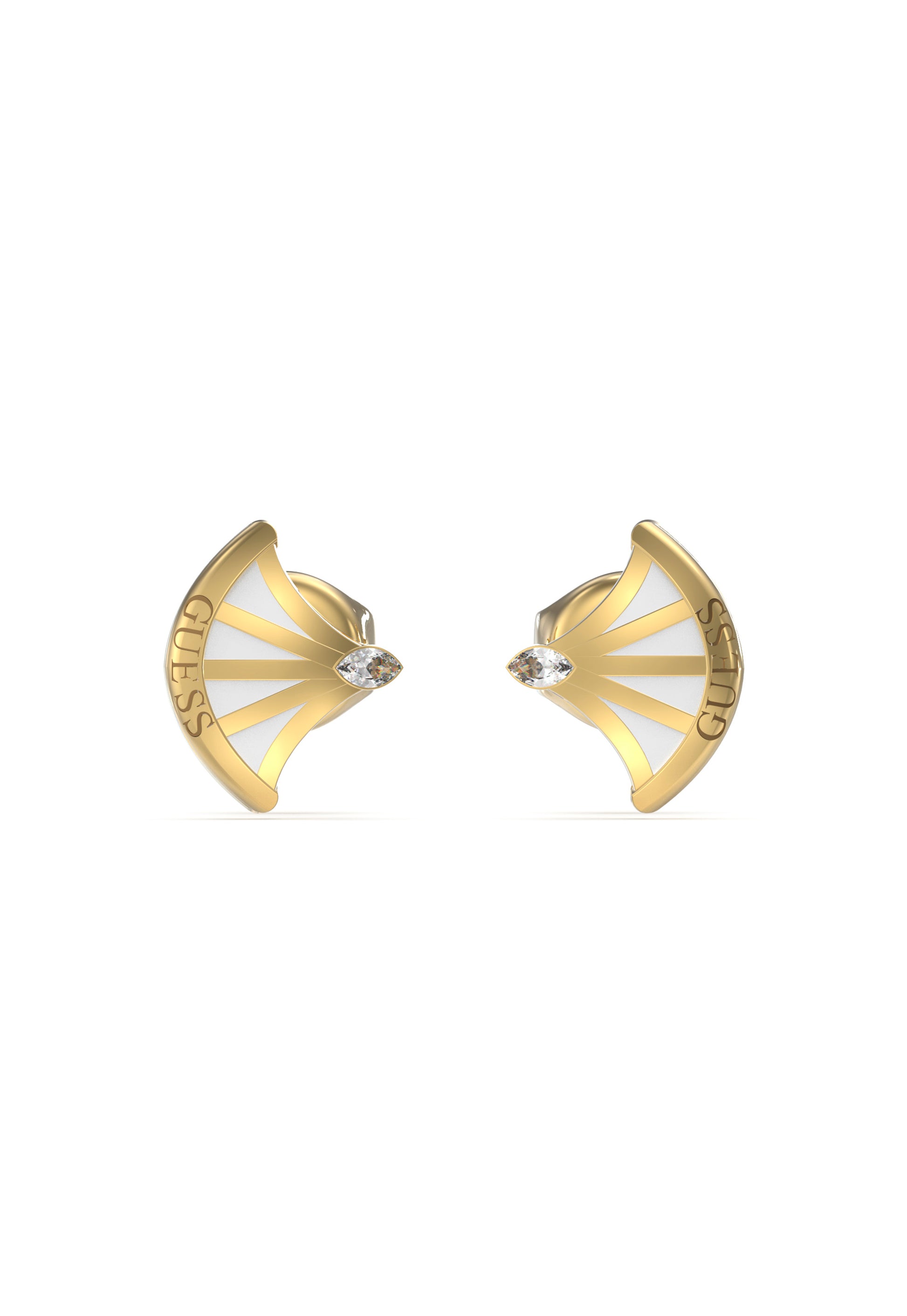 Guess Jewelry - JUBE03154JWYGWHT/U Ladies gold Earrings