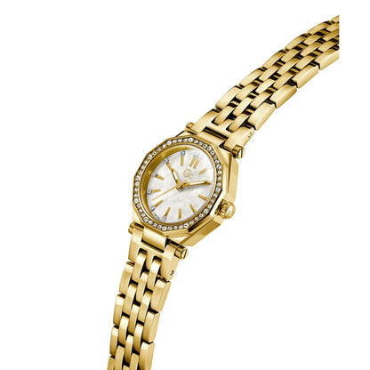 Gc Gleam Mini Small Size Metal Women Watch Yellow Gold Stainless Steel Bracelet Z54005L9