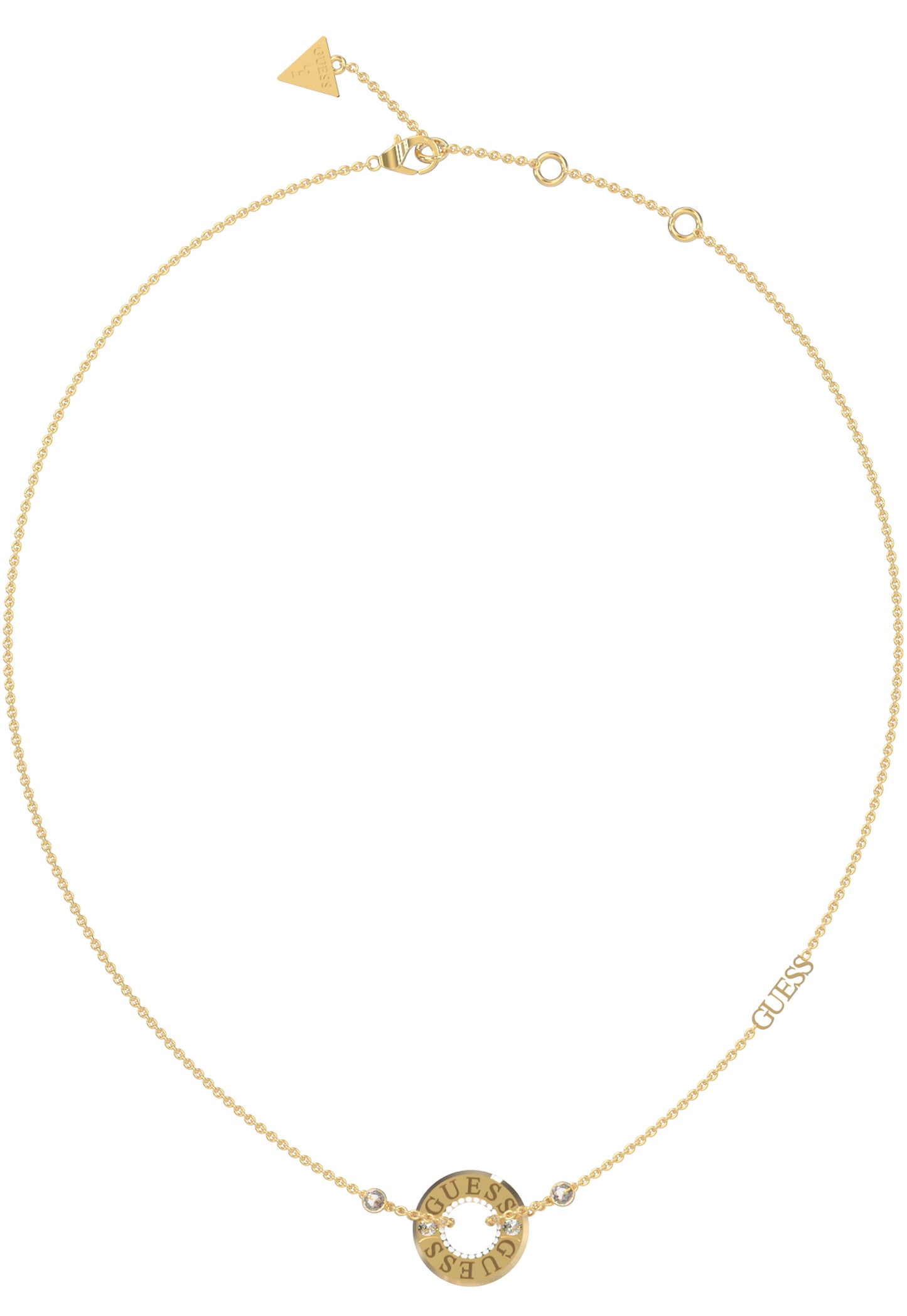 Guess Jewelry - JUBN03110JWYGT/U Ladies gold Necklace