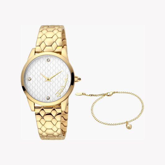 Just Cavalli Women's Gold Stainless Steel Watch - JC1L087M0055