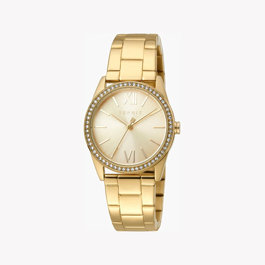 Esprit Women's Watch ES1L219M0065 - Champagne Dial