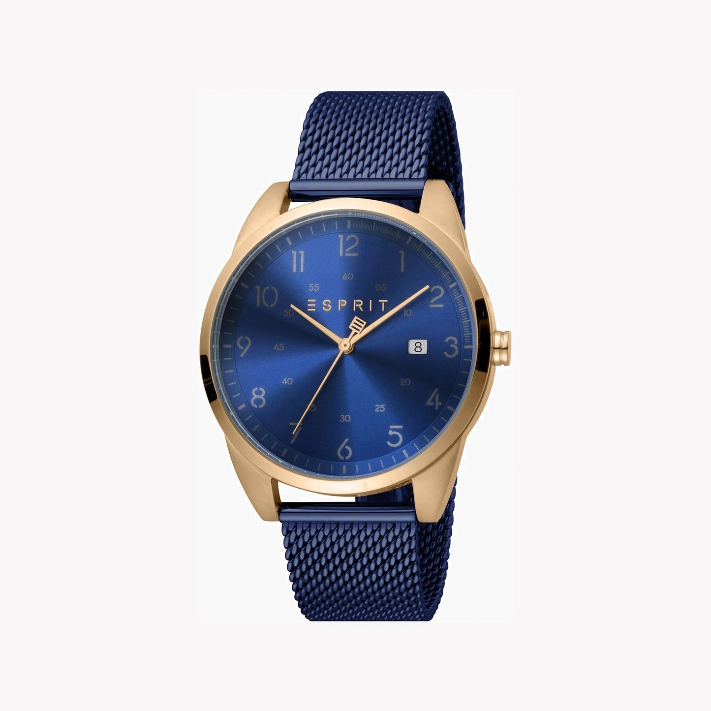 Esprit Men's Blue Dial Blue Stainless Steel ES1G212M0085