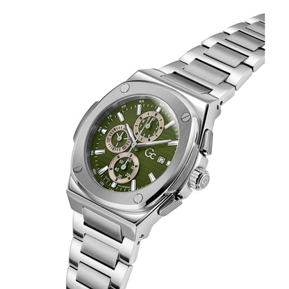 Gc Coussin Shape Chrono Metal Men Y99024G9