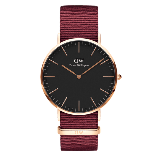 Classic Roselyn Black Rose Gold - DW00100269