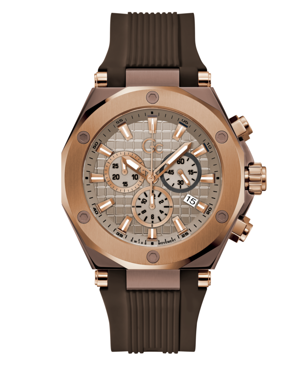 Gc Legacy Chrono Silicone Strap Z18007G1