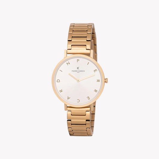 PIERRE CARDIN WOMEN'S GOLD WATCH, CHAMPAGNE DIAL | CBV.1121
