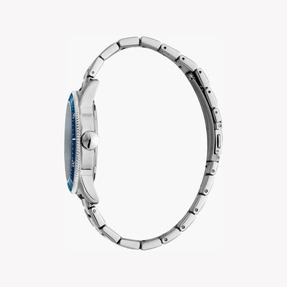 Just Cavalli Men's Silver Watch, Blue Dial - JC1G179M0075