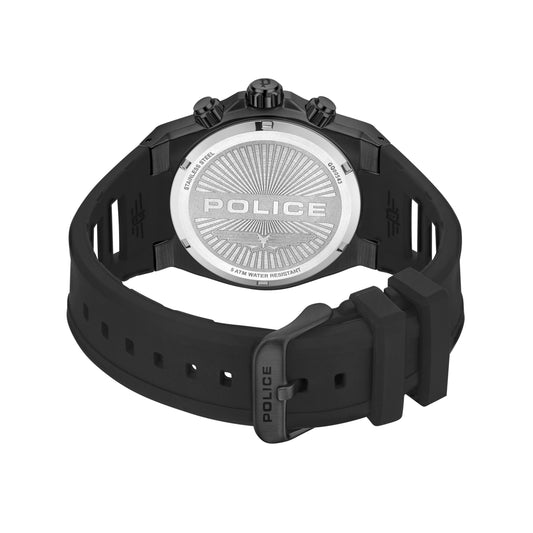 Police Watches Sonic Watch with Black Silicone Bracelet PEWGQ0054303