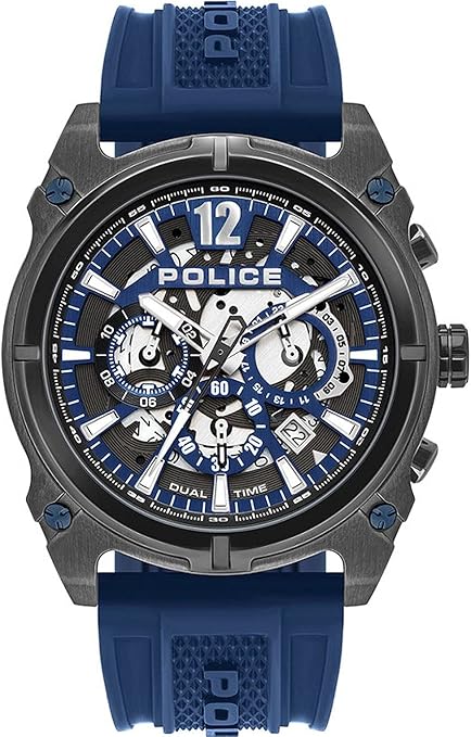 Police P16020JSU61P Watch, Strap, Strap, Strap