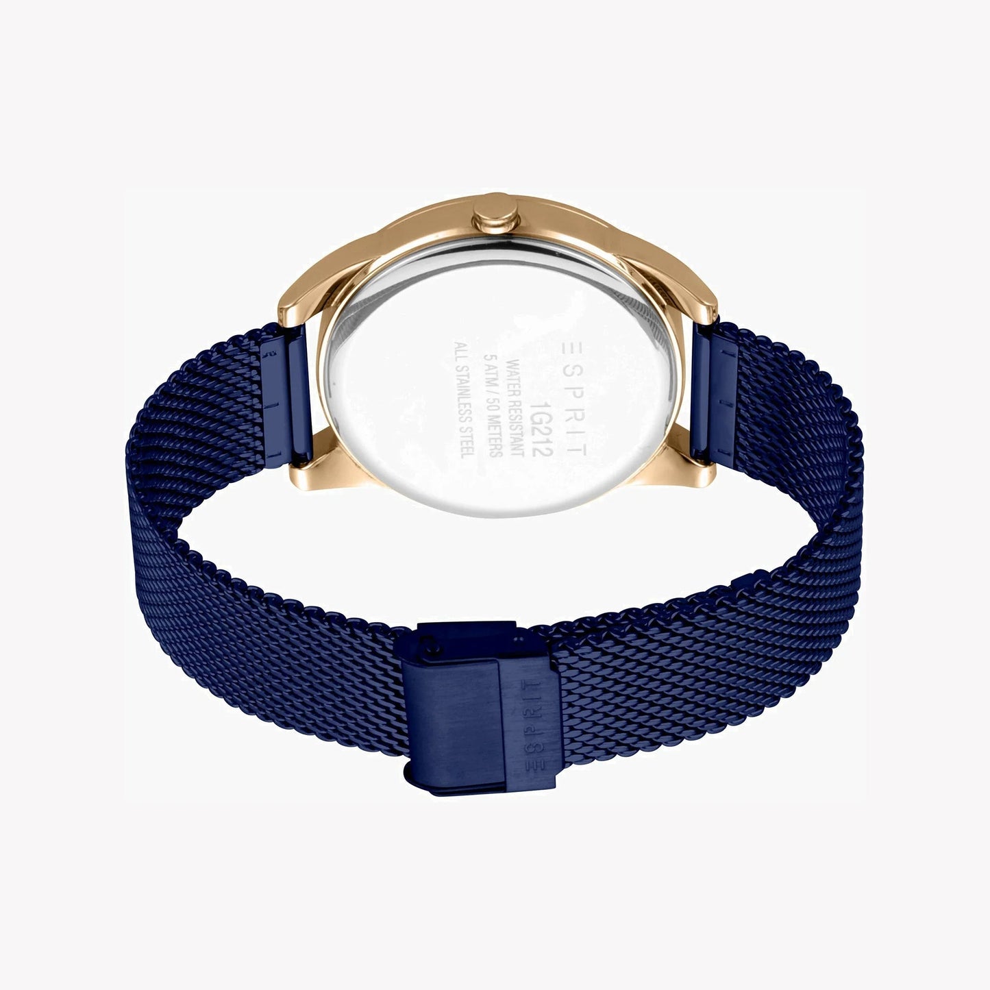 Esprit Men's Blue Dial Blue Stainless Steel ES1G212M0085