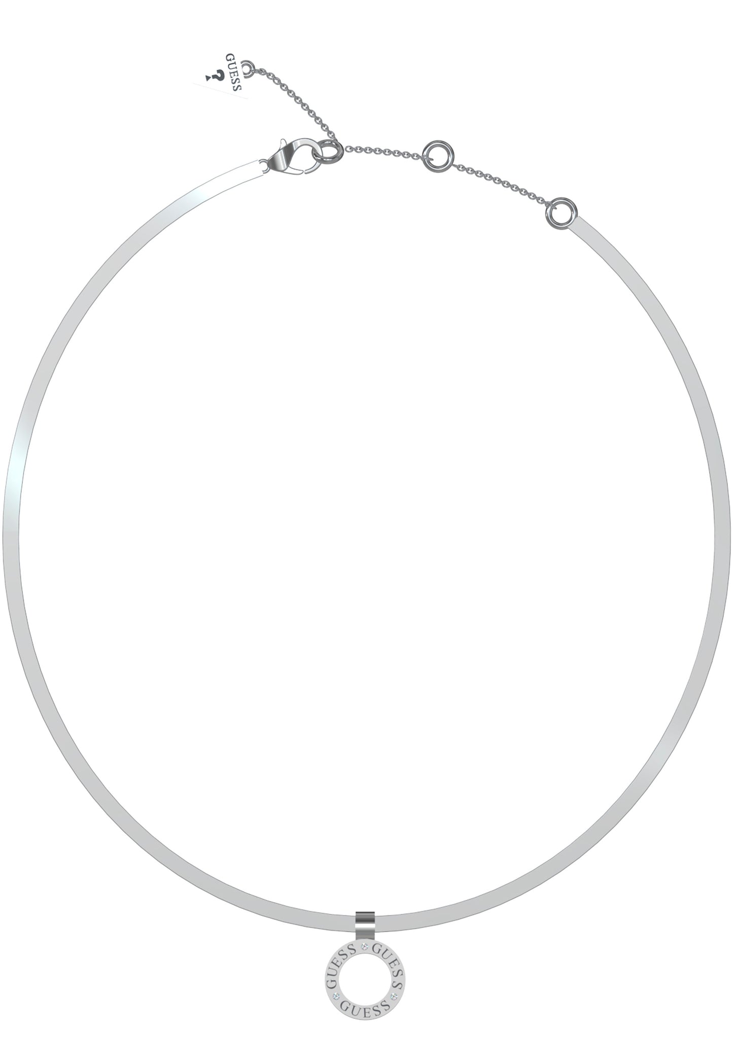 Guess Jewelry - Ladies Necklace JUBN03171JWRHT/U silver Color