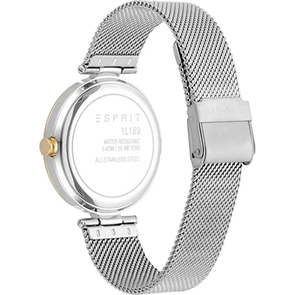 Esprit Women's Watch ES1L189M0105 - Two-Tone Day-Date