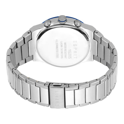 Esprit Men's Silver Dial Silver Stainless Steel ES1G205M0075