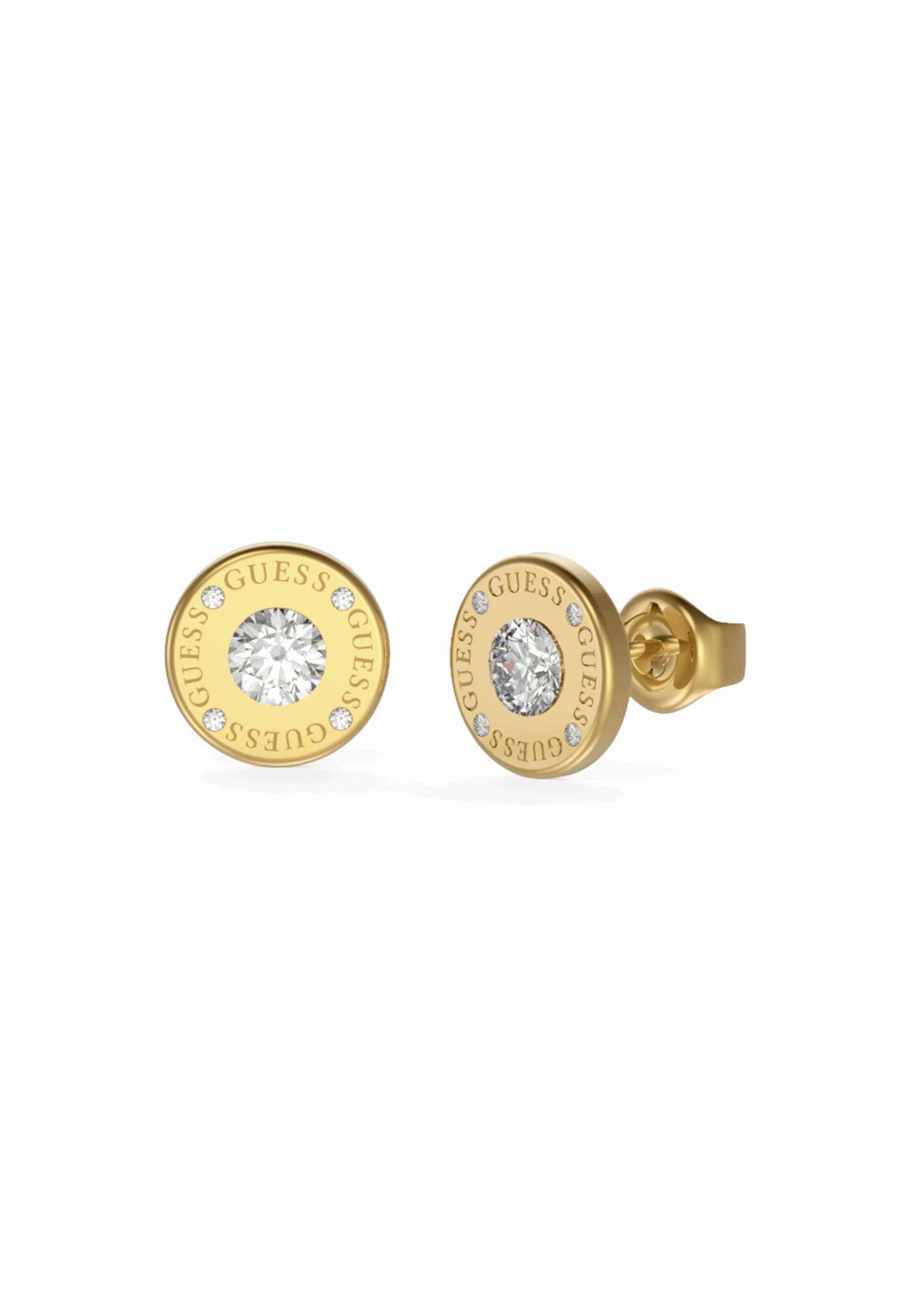 Guess Jewelry - JUBE02160JWYGT/U Earrings Steel gold For Ladies