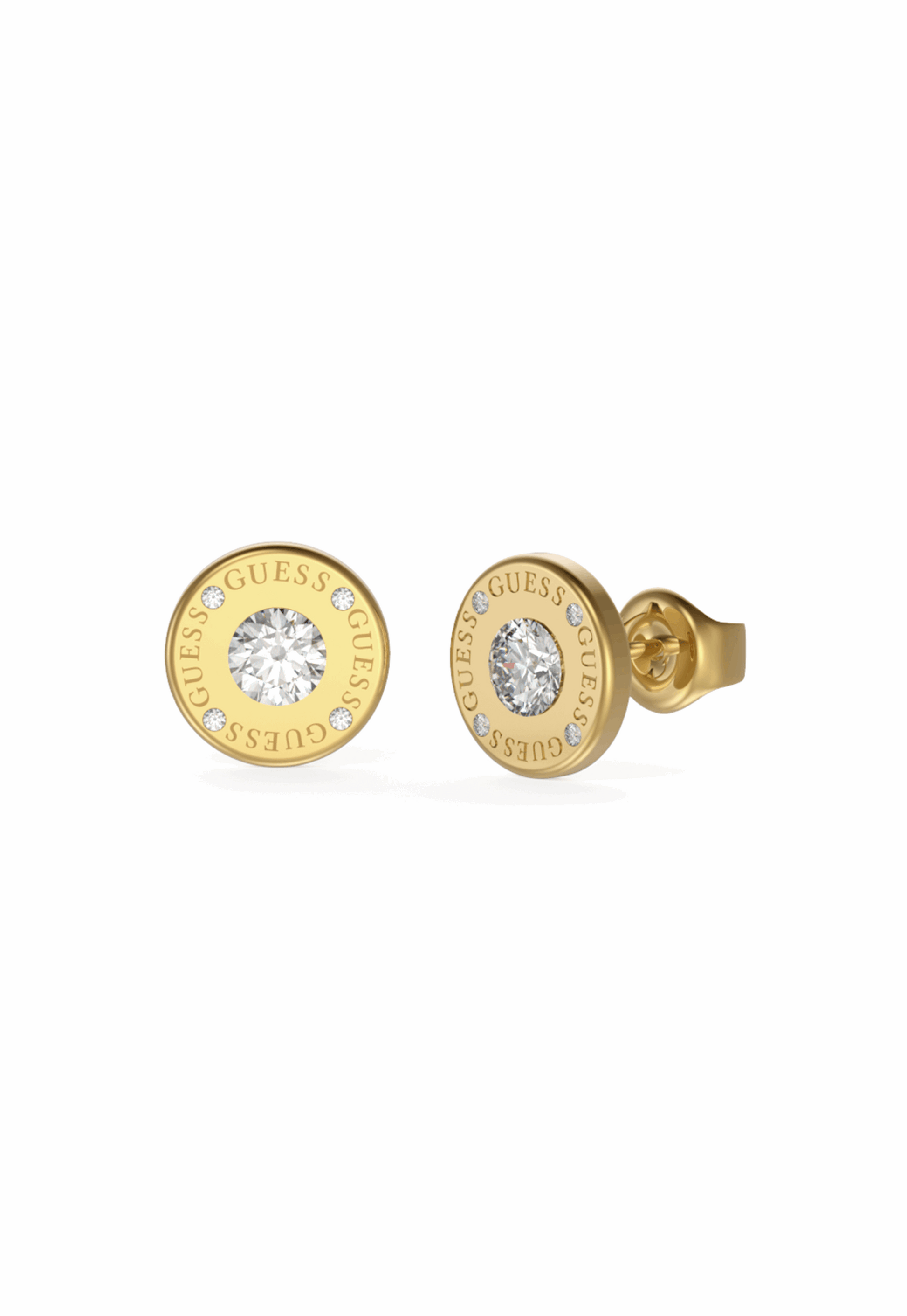 Guess Jewelry - JUBE02160JWYGT/U Earrings Steel gold For Ladies