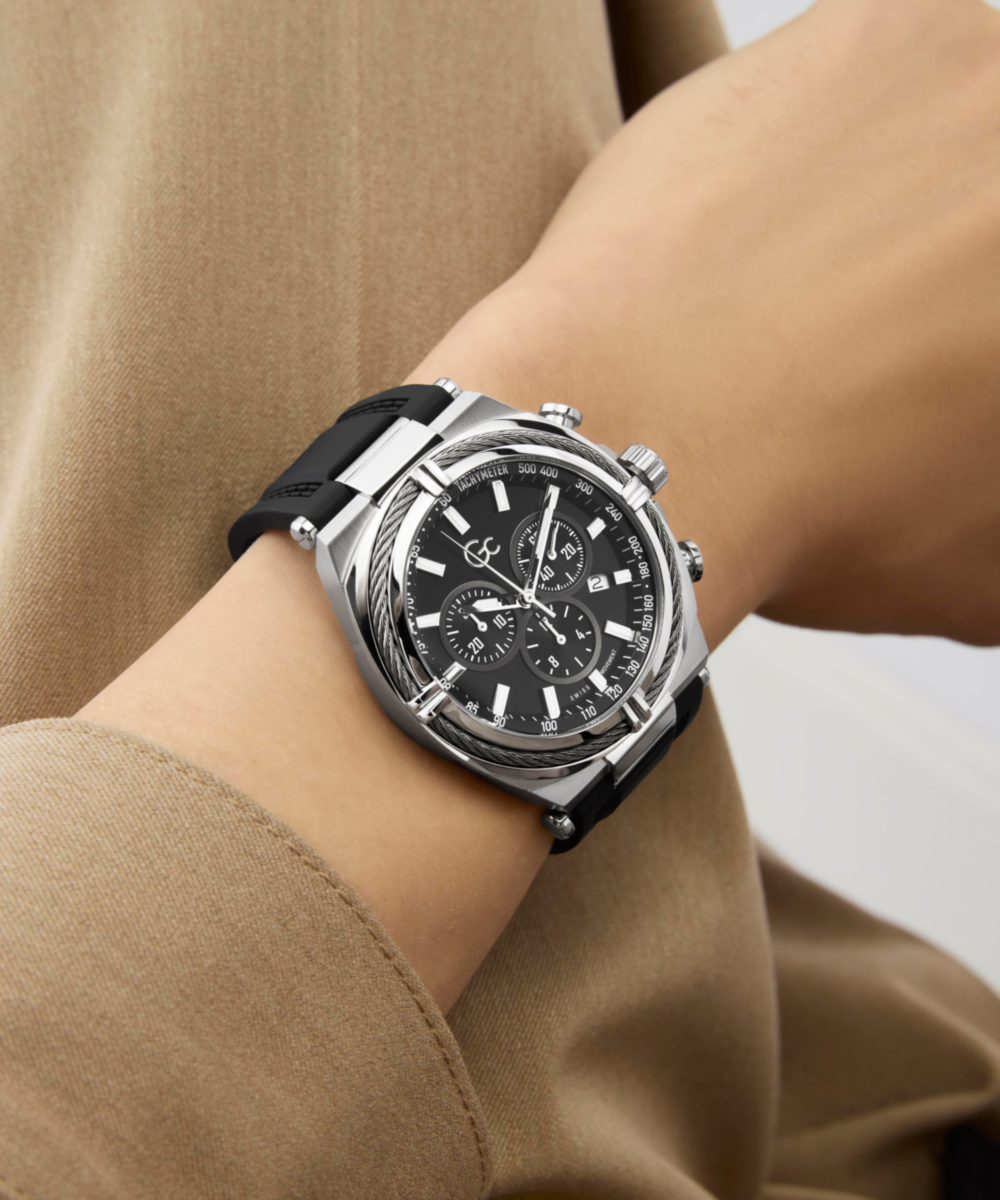 Gc IronClass Chrono Silicone Z32007G2