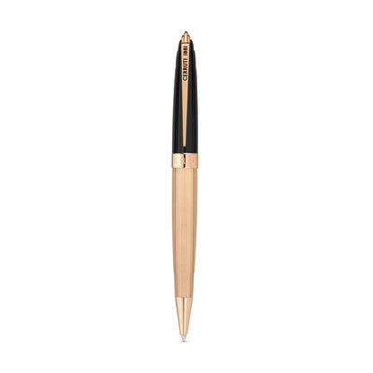 Cerruti1881 Ballpoint Pen Rose Gold & Black NSS220701A