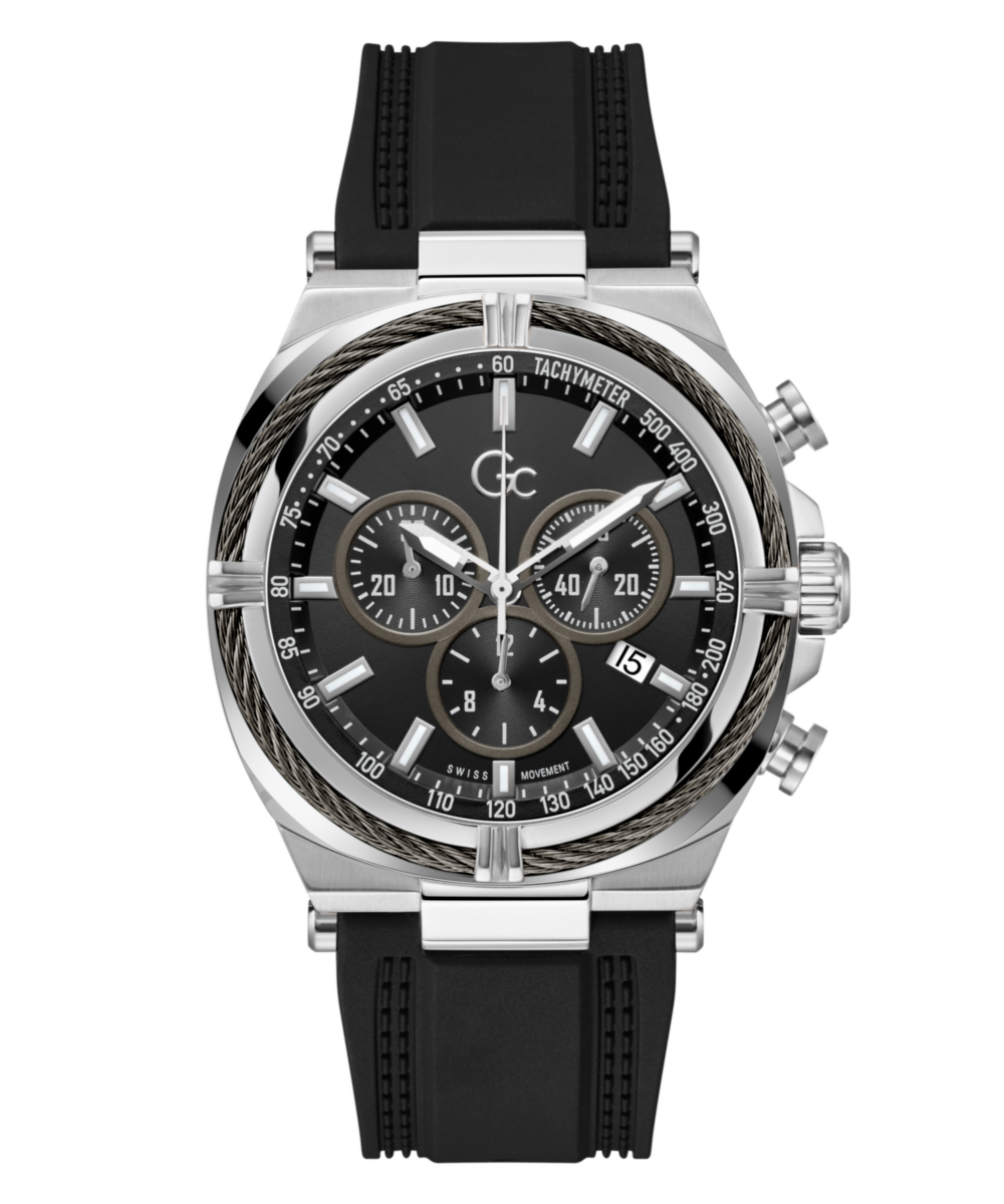 Gc IronClass Chrono Silicone Z32007G2