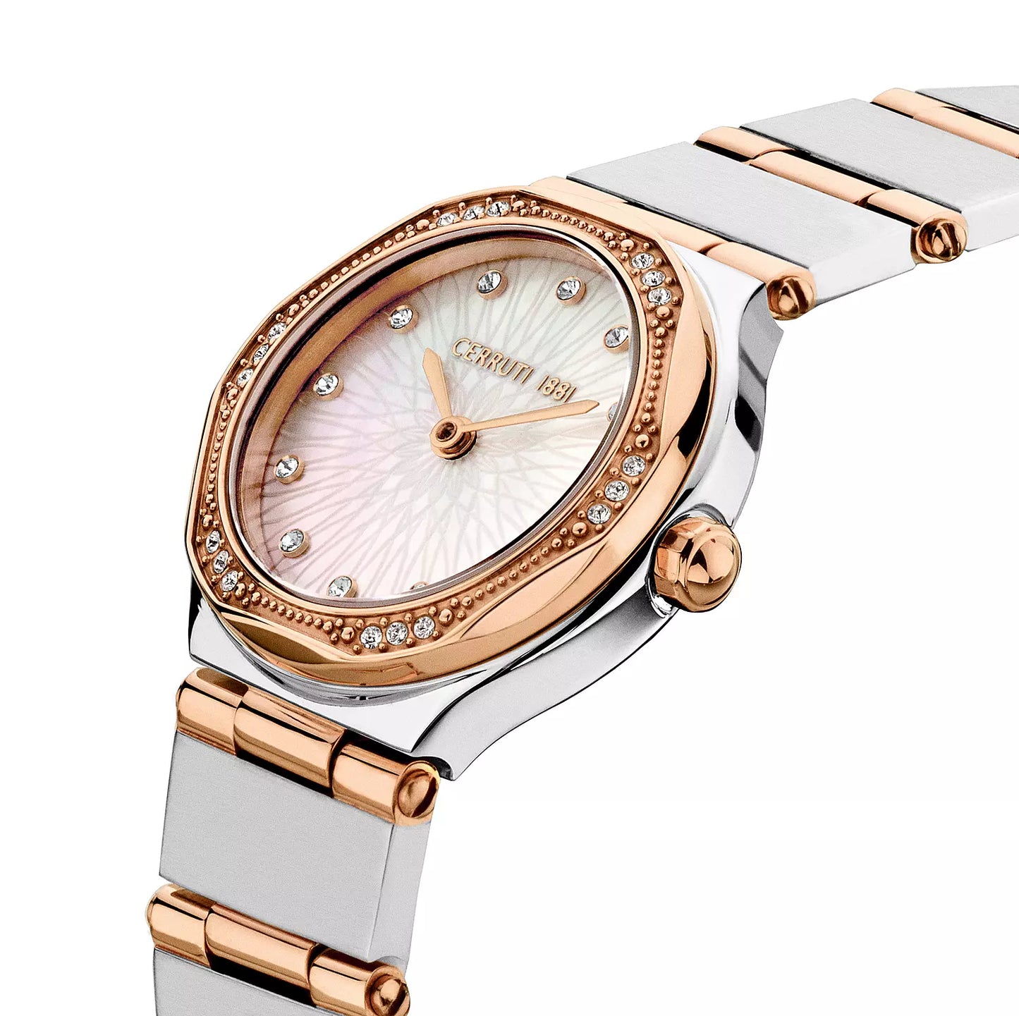 Cerruti 1881 Ladies Watch CIWLG0008501 26mm Silver rose gold