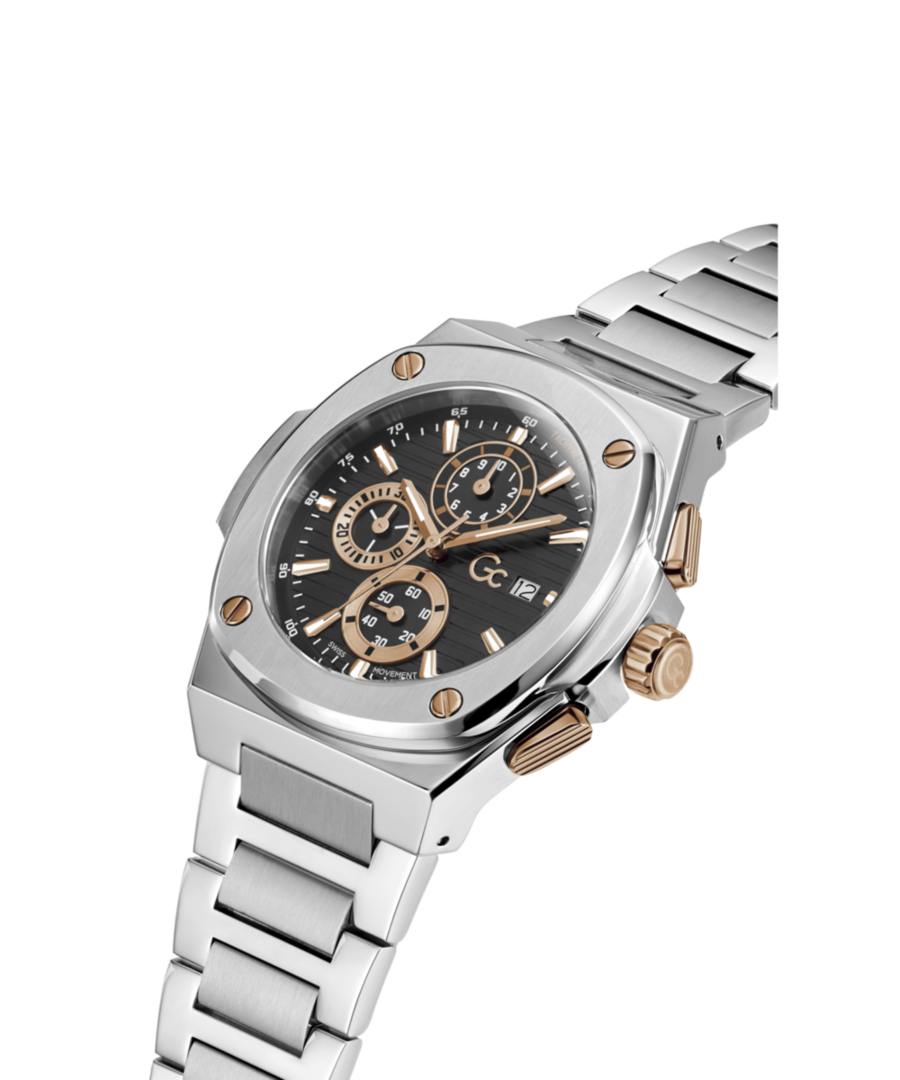 Gc Coussin Shape Chrono Metal Y99001G2MF