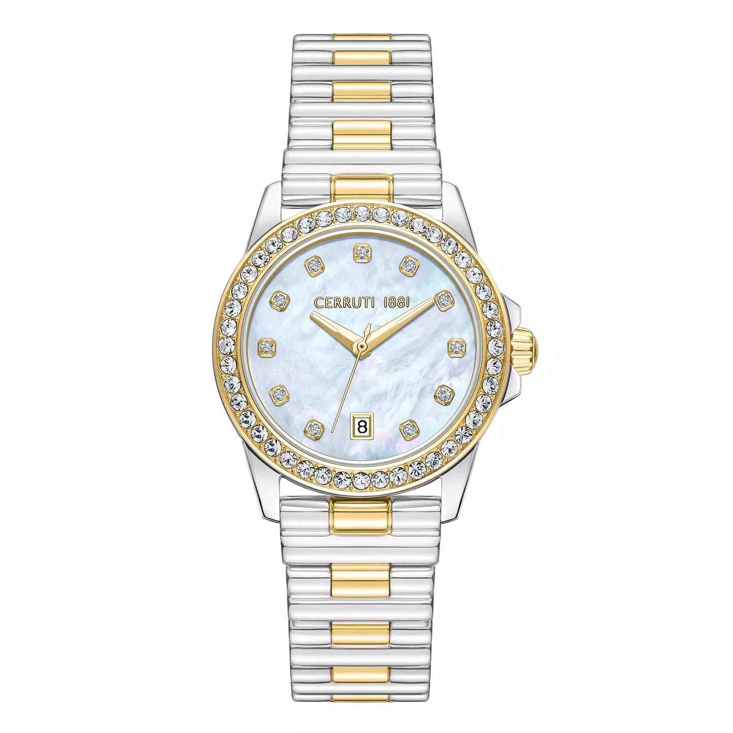 CERRUTI 1881 Ladies Watch Turchino Two Tone Stainless Steel Bracelet
