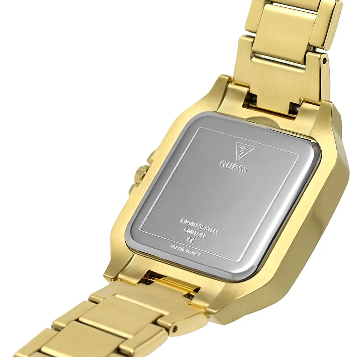 GUESS GW0472L2 Women's Gold-Tone Square Multifunction Watch