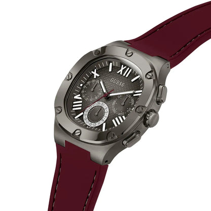 GUESS Men's 42mm Watch - Red Strap GW0571G4