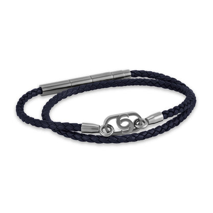 Cerruti 1881 Blue Double Wrap Bracelet CIAGB0015402
