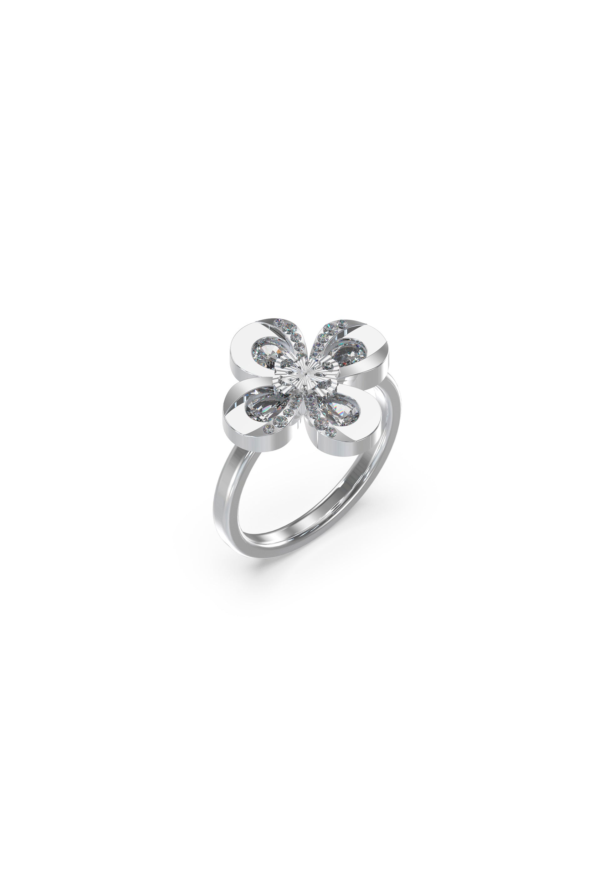 Guess Jewelry - JUBR03061JWRH50 Ladies silver Ring