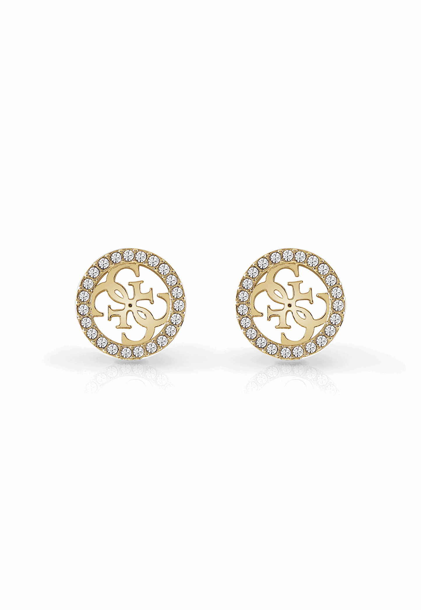 Guess Jewelry - JUBE02161JWYGT/U Earrings Steel gold For Ladies