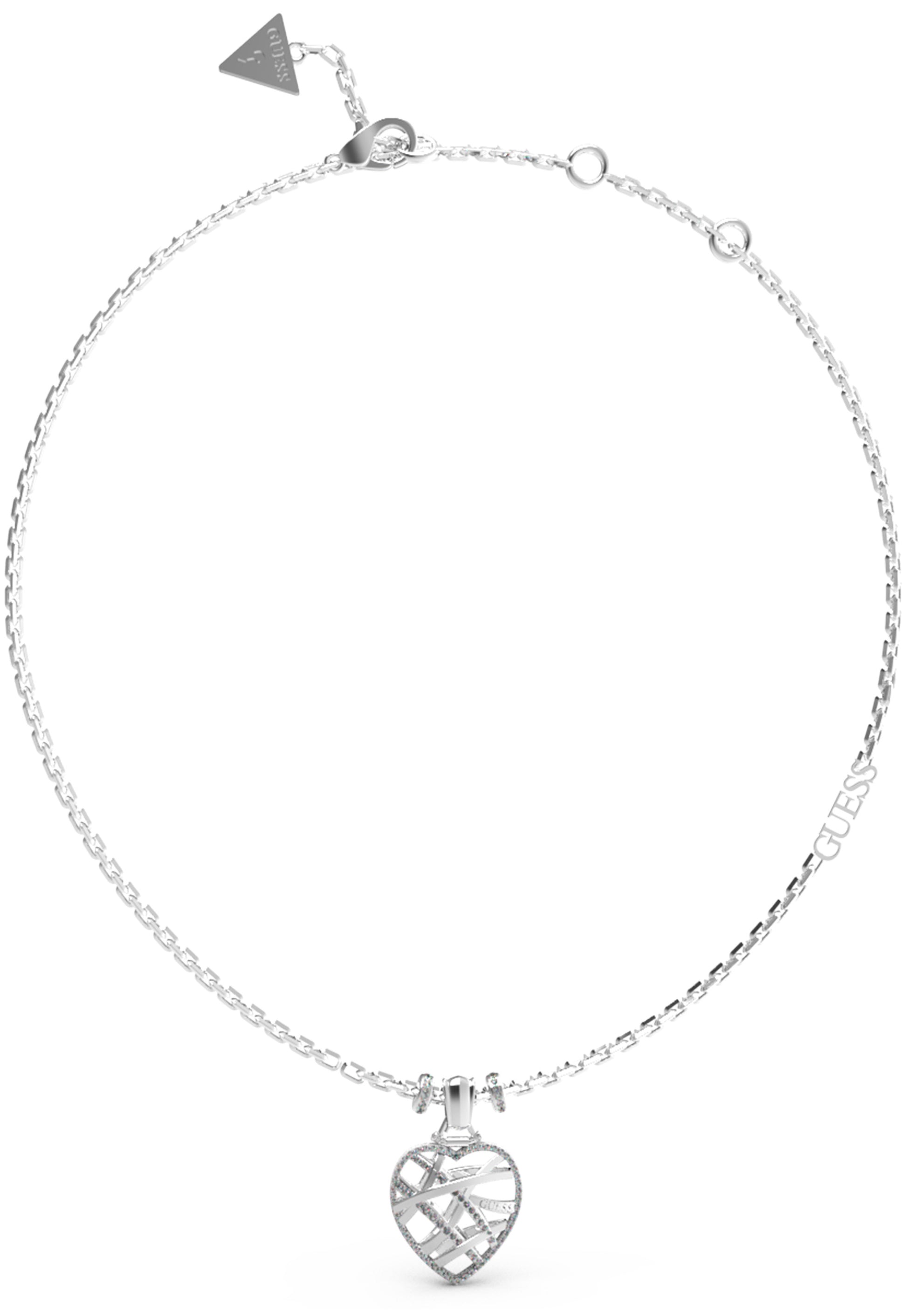 Guess Jewelry - JUBN03099JWRHT/U Ladies silver Necklace