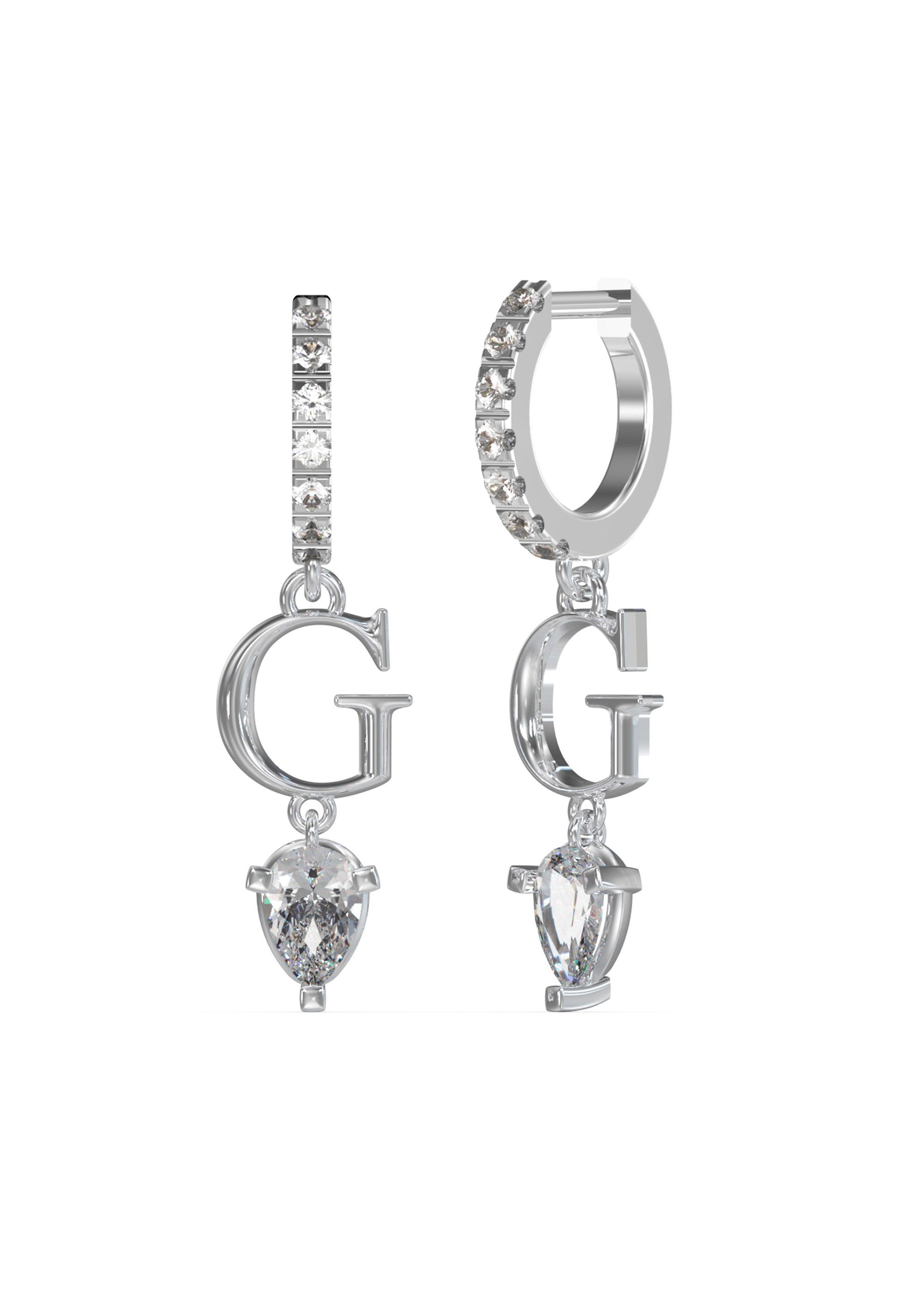 Guess Jewelry - JUBE03142JWRHT/U Ladies silver Earrings