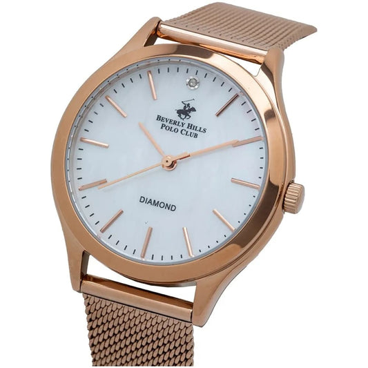 Beverly Hills Polo Club BP3167C.420 Elsie - Women's White MOP Watch