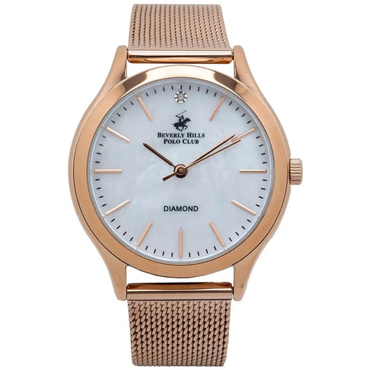Beverly Hills Polo Club BP3167C.420 Elsie - Women's White MOP Watch