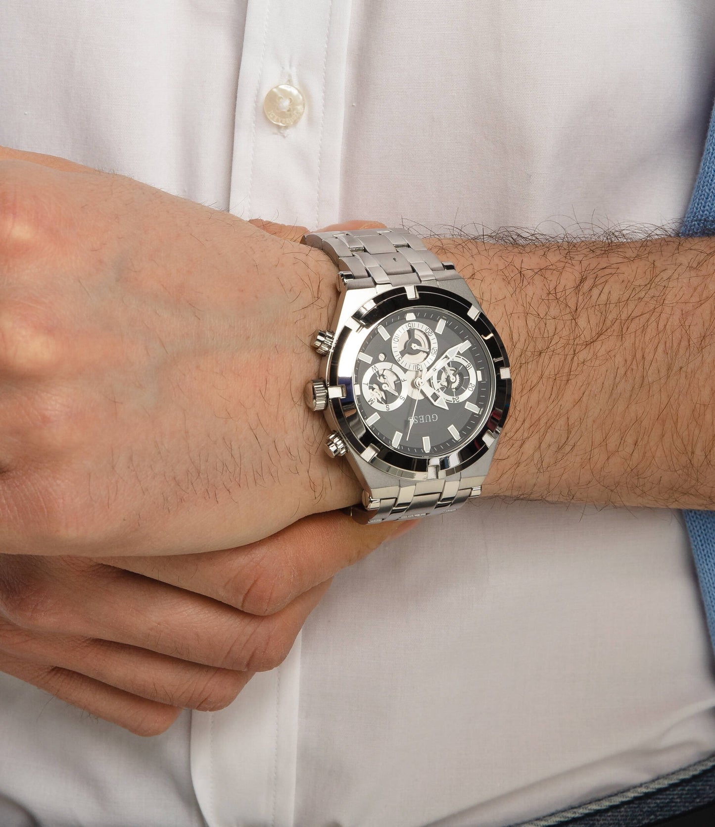 Guess Men's Sport Multifunction 44mm Watch GW0260G1