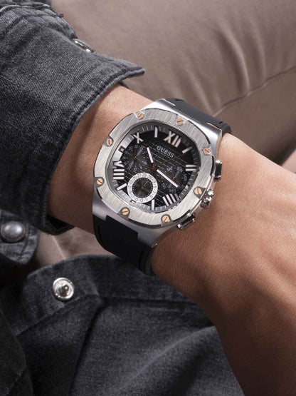 GUESS Men's 42mm Watch - Black Strap GW0571G1