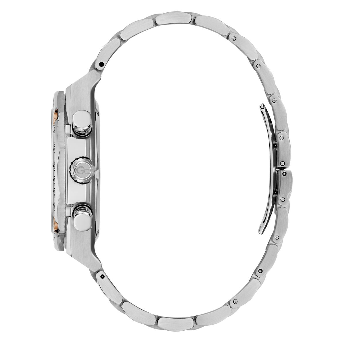 Gc Idol Sport Chrono Metal Men Watch Silver Stainless Steel Bracelet Z68002G2