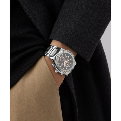 Gc Idol Sport Chrono Metal Men Watch Silver Stainless Steel Bracelet Z68002G2