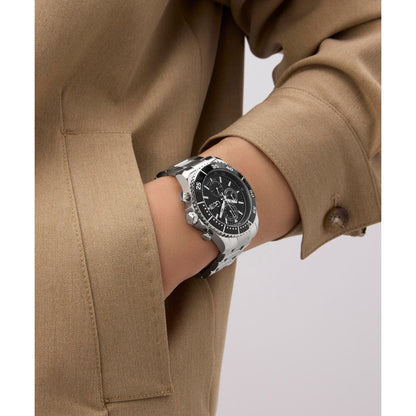 Gc SpeedRacer Chrono Metal Men Watch Silver Stainless Steel Bracelet Z51009G2