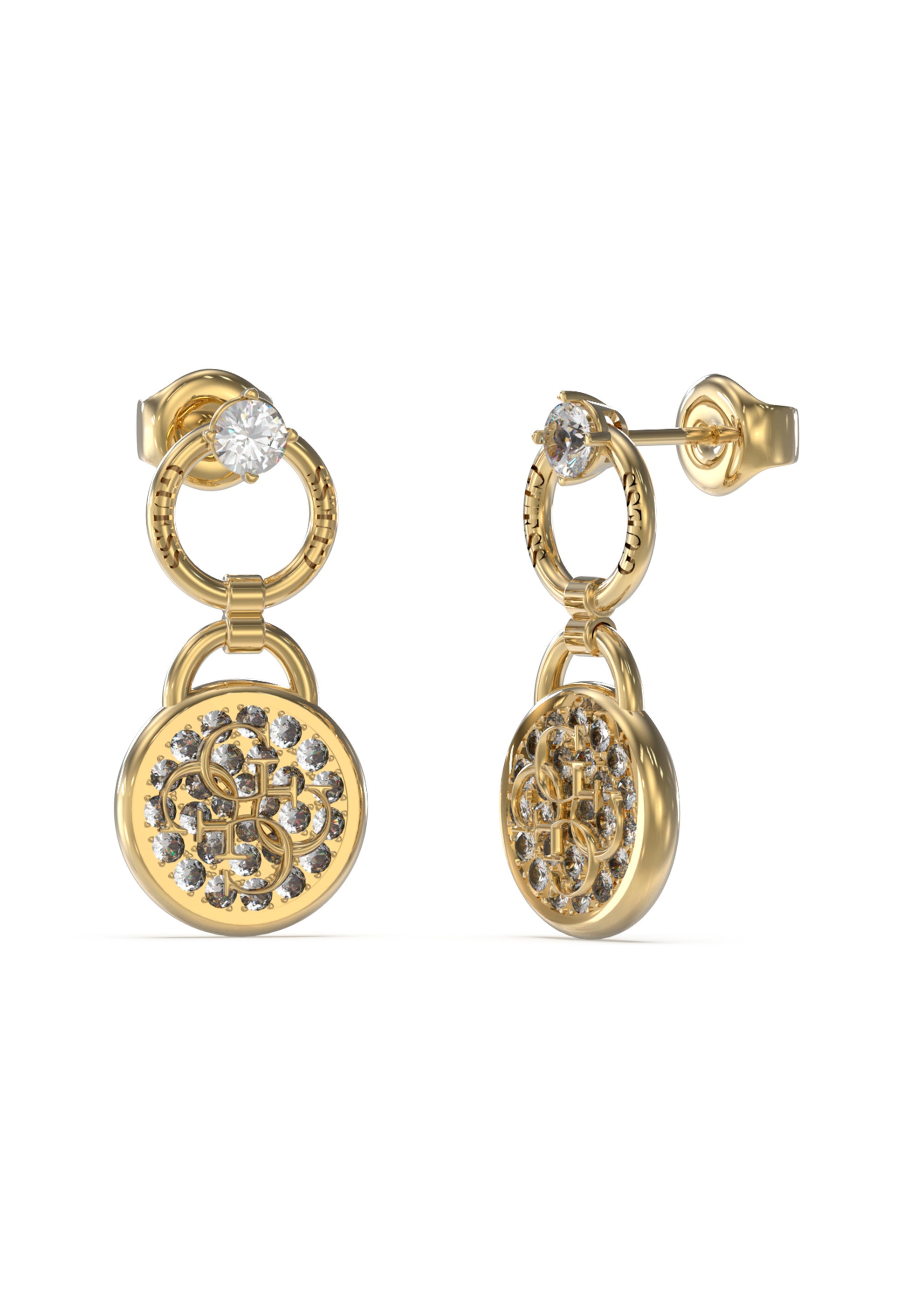 Guess Jewelry - JUBE03130JWYGT/U Ladies gold Earrings
