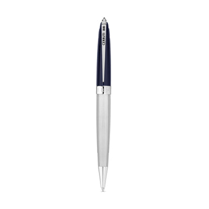 Cerruti1881 Ballpoint Silver & Blue - NSS220701C