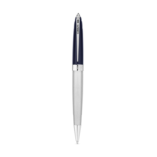Cerruti1881 Ballpoint Silver & Blue - NSS220701C