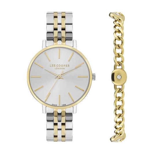 LEE COOPER Women's Two-Tone Stainless Steel Analog Watch - LC07857.230